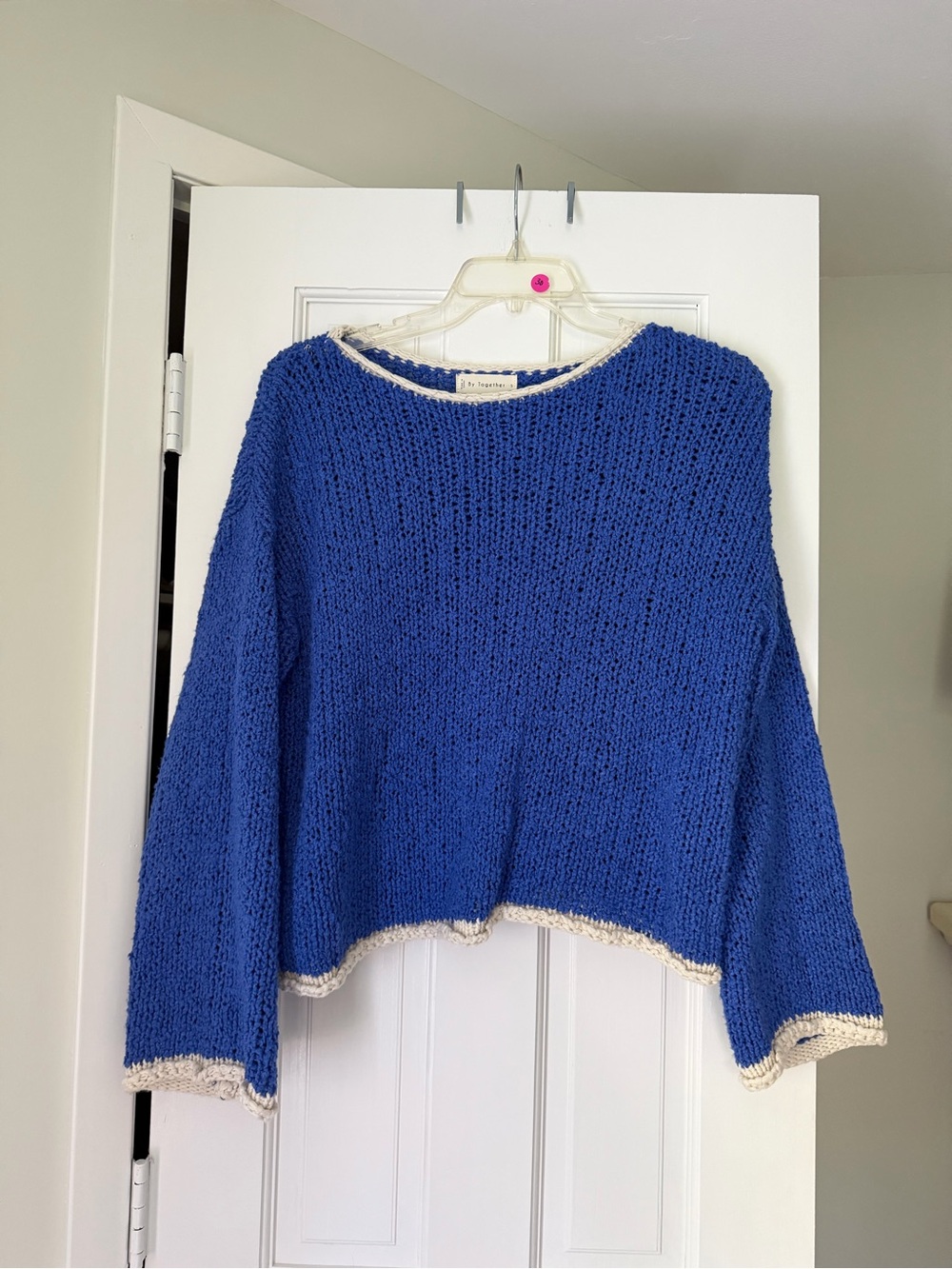 BY TOGETHER | Dreamscape Sweater - Blue Ivory